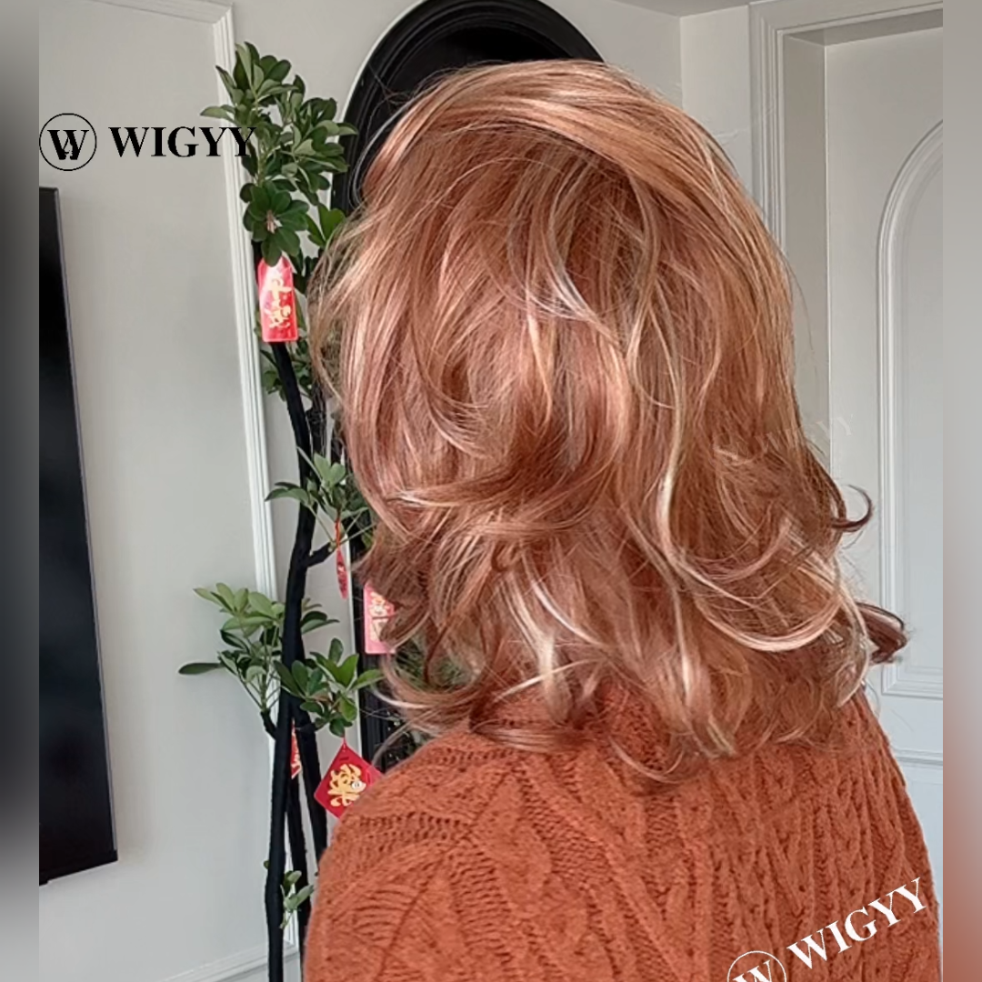 Wigyy Shouder Length Daily Use Elegant Wig