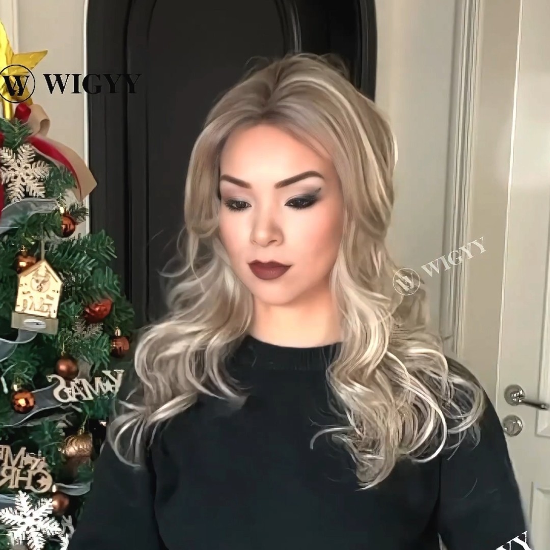 Loretta - Wigyy Curl Highlighted Elegant Wig