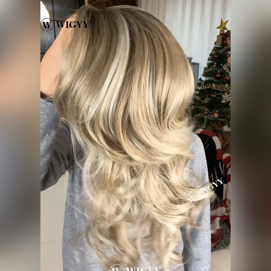 Loretta - Wigyy Curl Highlighted Elegant Wig