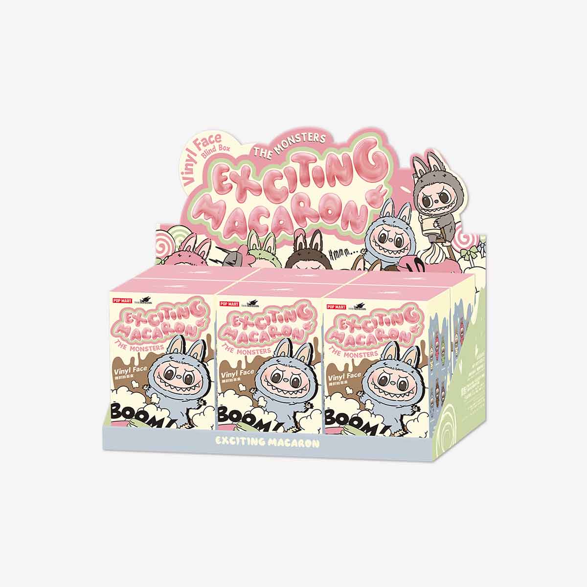POP MART THE MONSTERS Labubu Exciting Macaron ORIGINALI