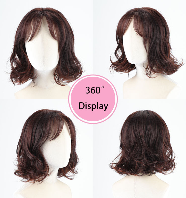 Mabel - Wigyy Shoulder Length Daily Use Curl Elegant Wig