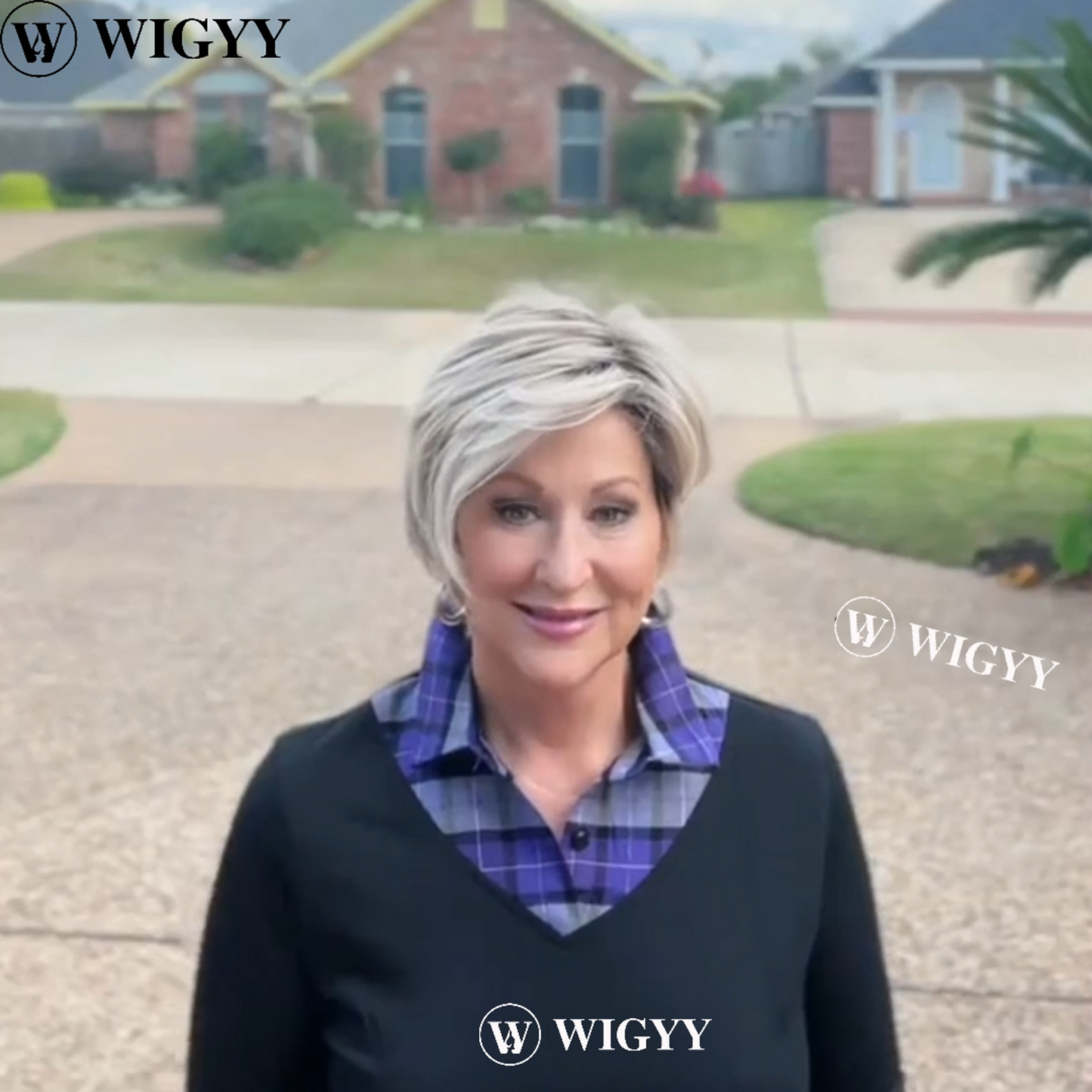 Wigyy Cute Blonde Pixie Wig