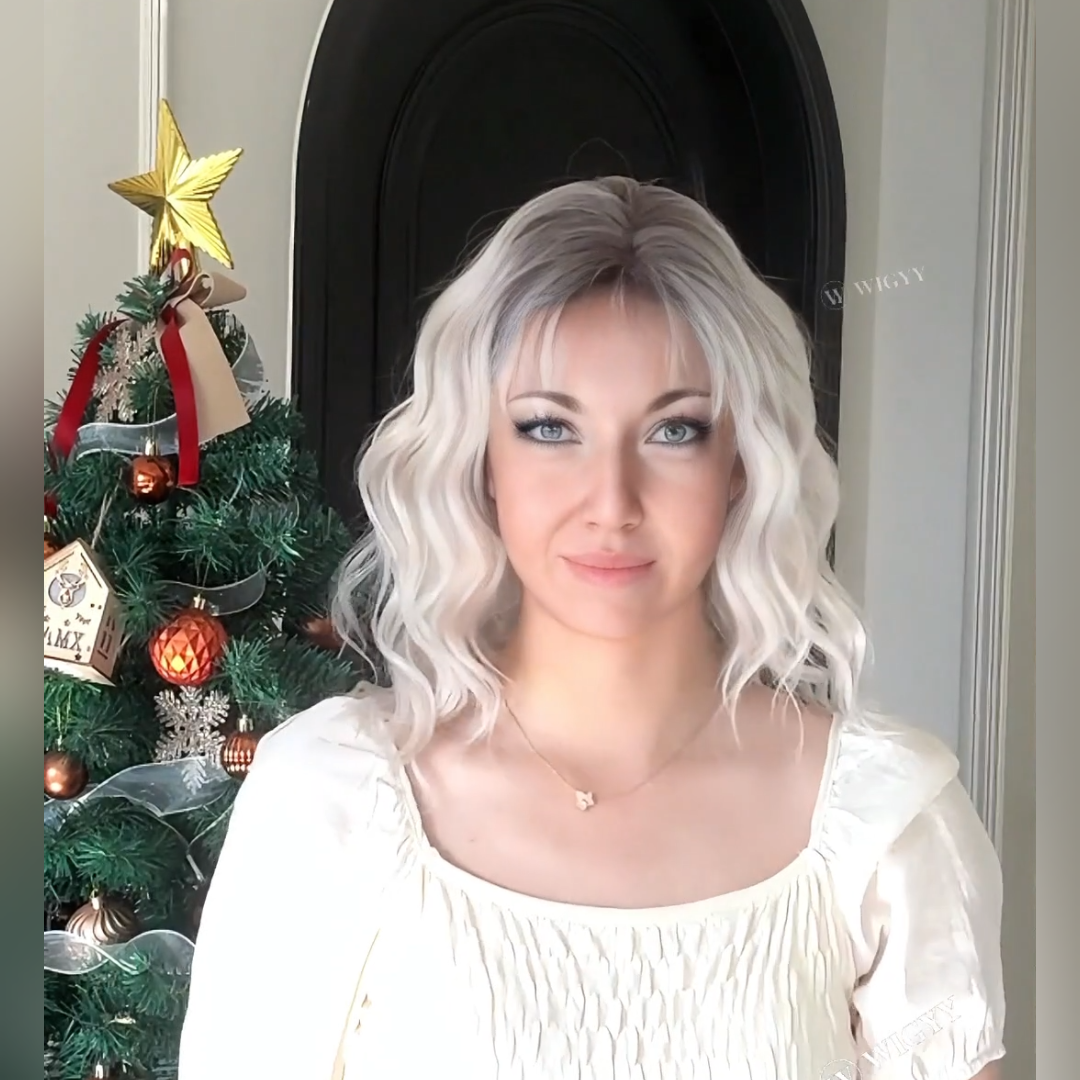 Marjorie - Wigyy Gorgeous Wave Daily Use Elegant Wig with Bang