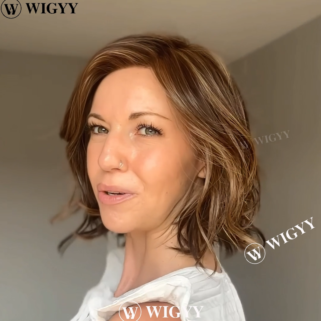 Wigyy Daily Use Highlighted Elegant Wig