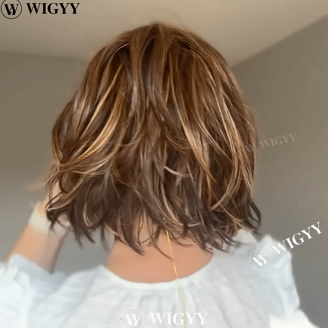 Wigyy Daily Use Highlighted Elegant Wig