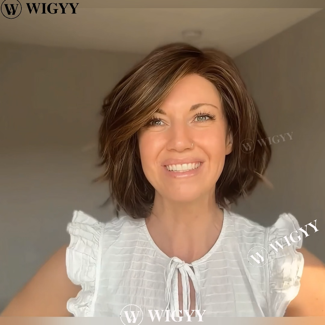 Wigyy Daily Use Highlighted Elegant Wig