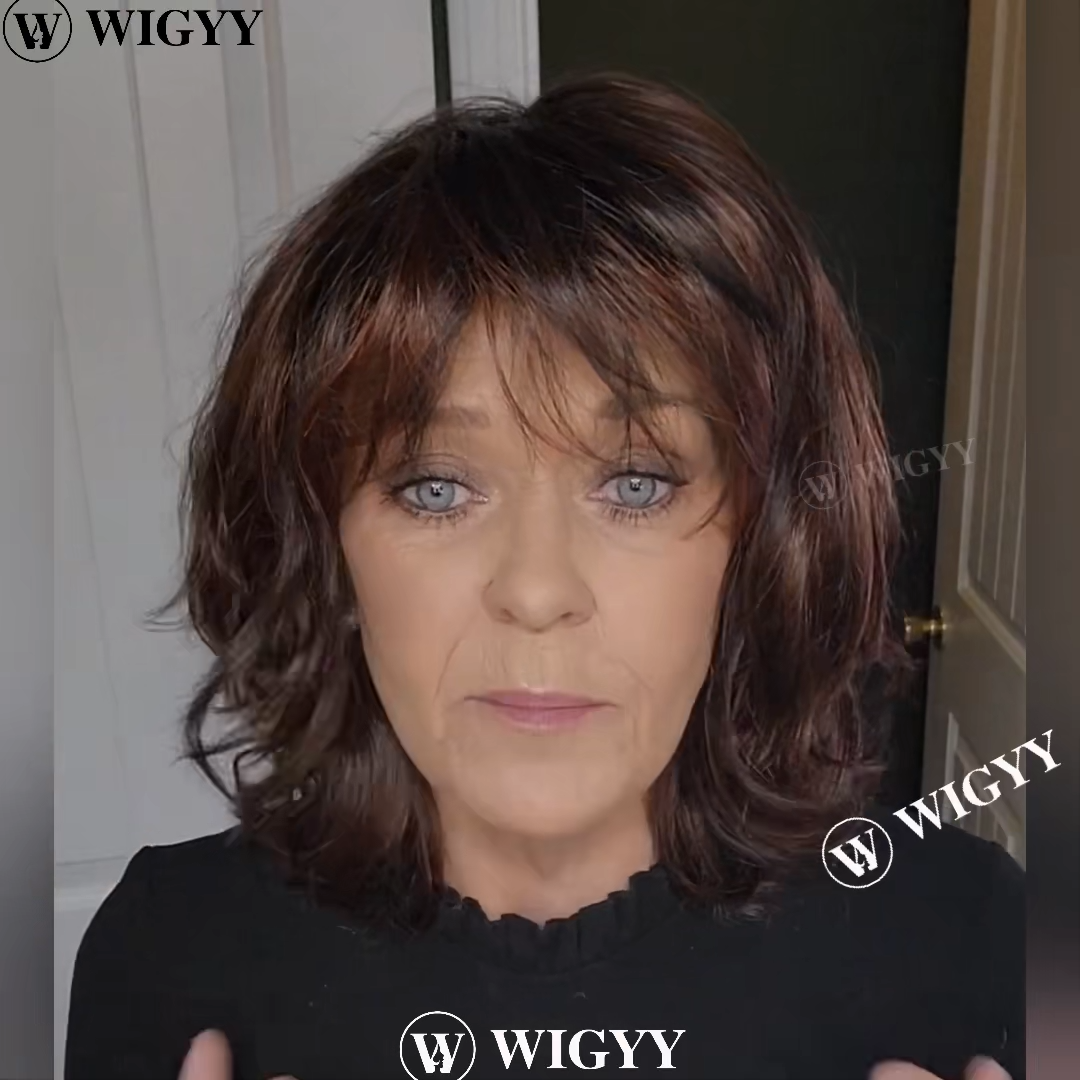 Mabel - Wigyy Shoulder Length Curl Elegant Wig