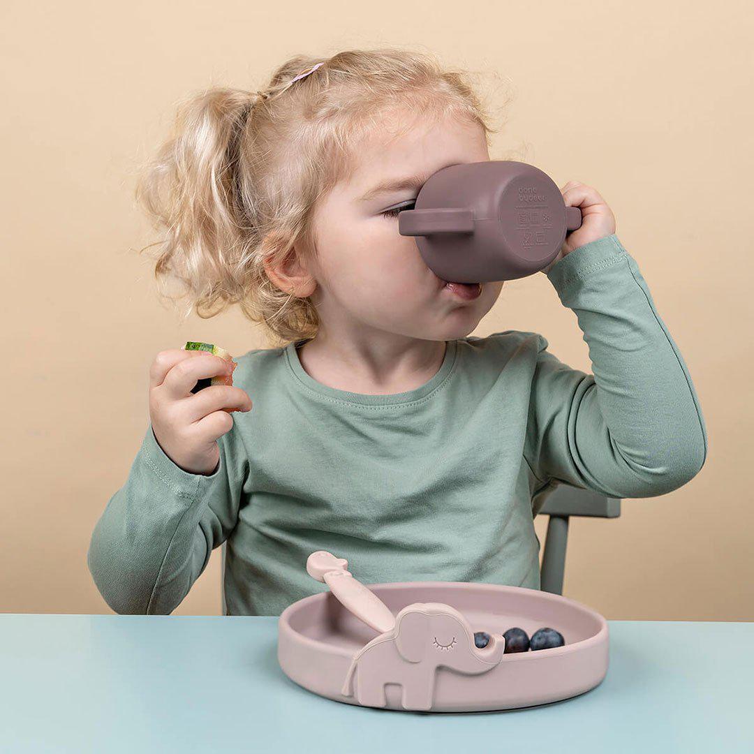 Done by Deer Peekaboo Dinner Set - Deer Friends - Powder