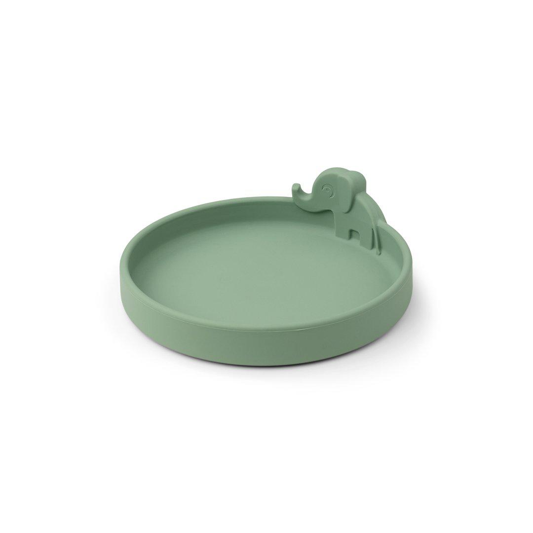 Done by Deer Peekaboo Plate - Elphee - Green
