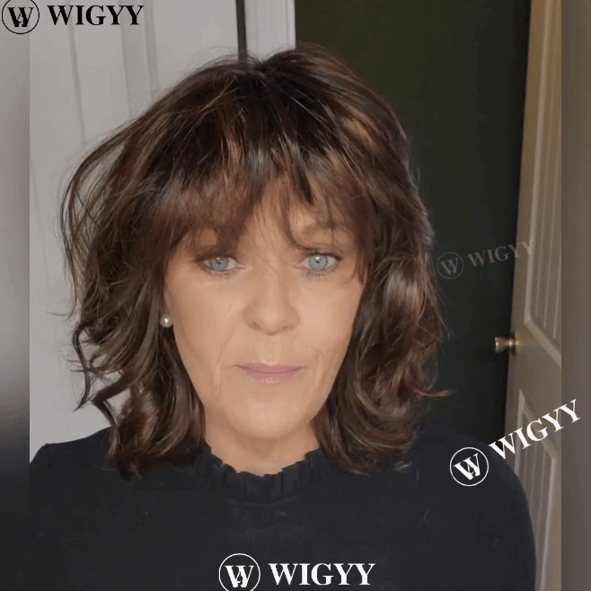 Mabel - Wigyy Shoulder Length Curl Elegant Wig