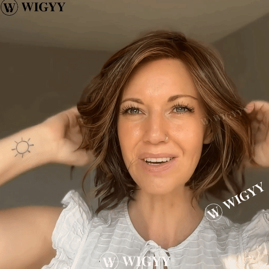 Wigyy Daily Use Highlighted Elegant Wig