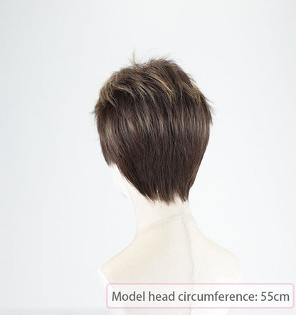 Doris - Pixie Boy Short Synthetic Wigs 10inch