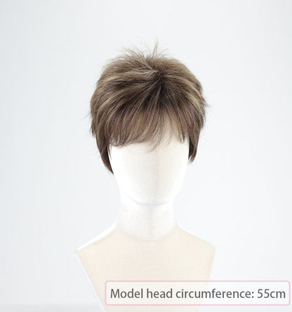 Doris - Pixie Boy Short Synthetic Wigs 10inch