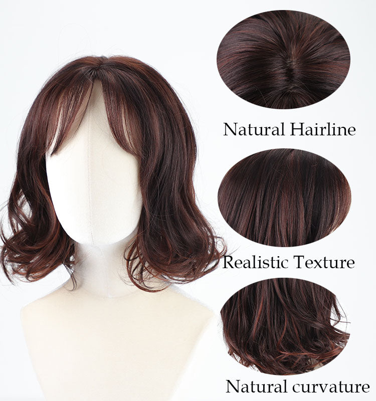 Mabel - Wigyy Shoulder Length Daily Use Curl Elegant Wig