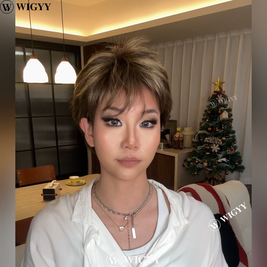 Doris - Wigyy Pixie Boy Short Synthetic Elegant Wigs