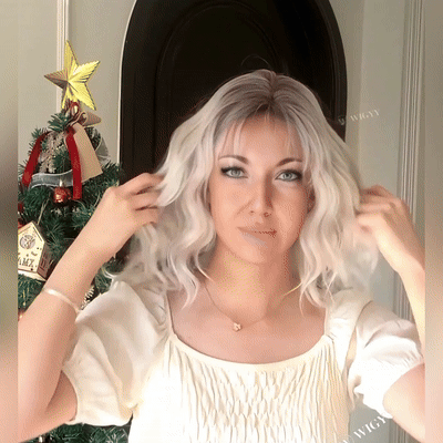 Marjorie - Wigyy Gorgeous Wave Daily Use Elegant Wig with Bang