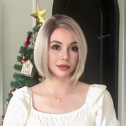 Estelle - Wigyy Blonde Highlighted Softly Bob Wig