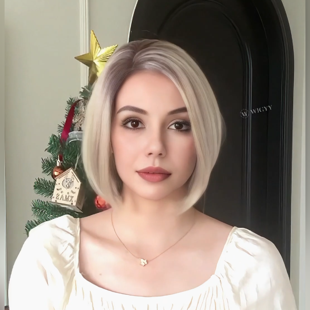 Estelle - Wigyy Blonde Highlighted Softly Bob Wig