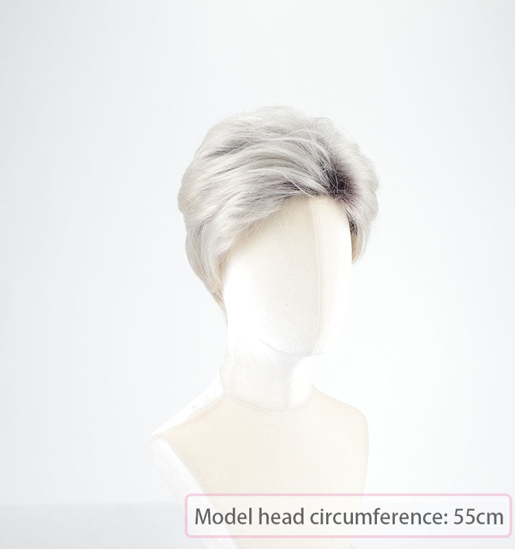 Wendy - Wigyy Short Silver Grey Elegant Wigs