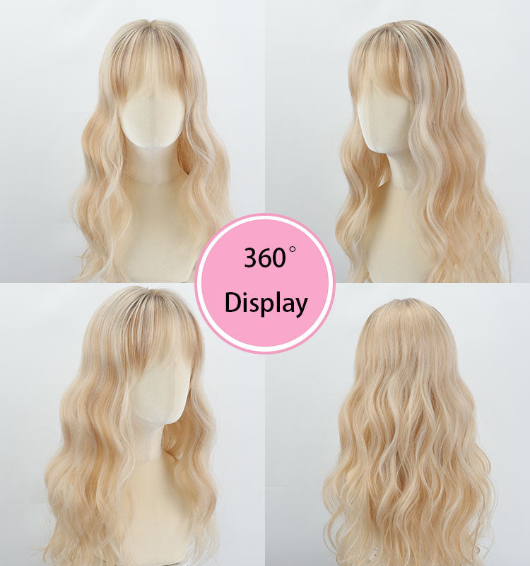 Helena - Wigyy Long Wave Daily Use Elegant Wig