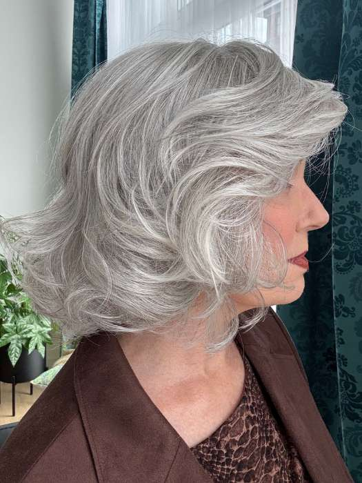 Wigyy Gray Daily Use Elegant Wig