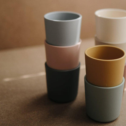 Mushie Dinnerware Cups - Blush - 2 Pack