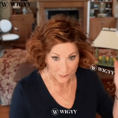 Wigyy Auburn Curly Bob Wigs