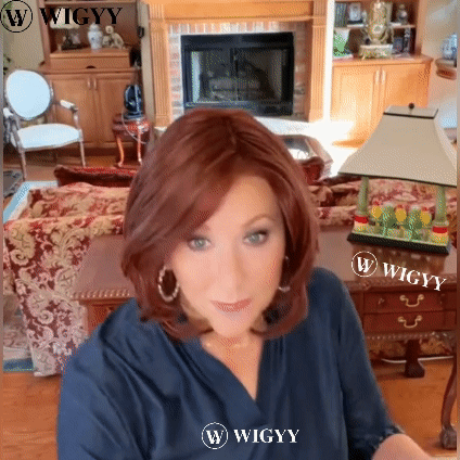 Wigyy Red Auburn Straight Bob Wigs