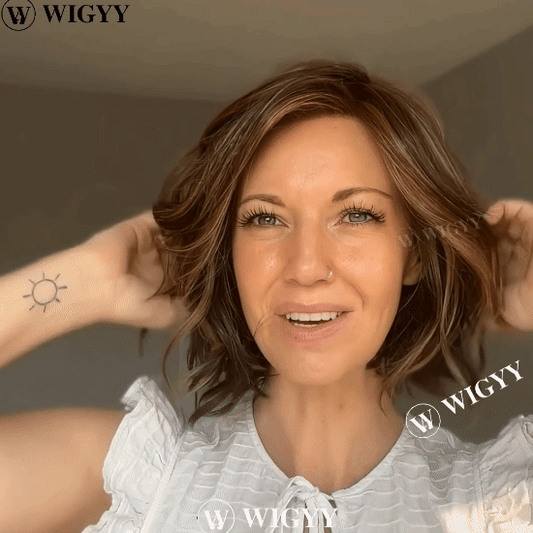 Wigyy Daily Use Highlighted Elegant Wig