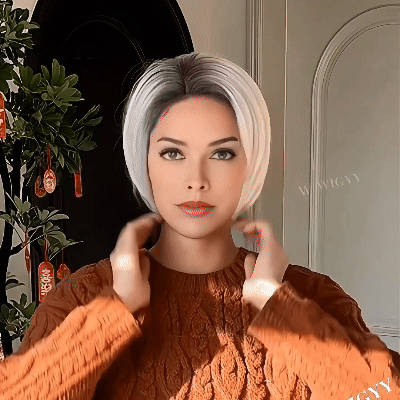 Phyllis - Wigyy Short traight Bob Elegant Wig