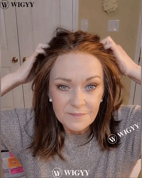 Hazel - Wigyy Straight Highlighted Elegant Wig